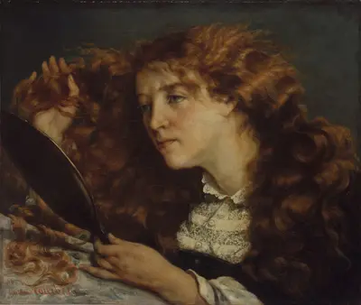 Jo, la belle Irlandaise — Gustave Courbet