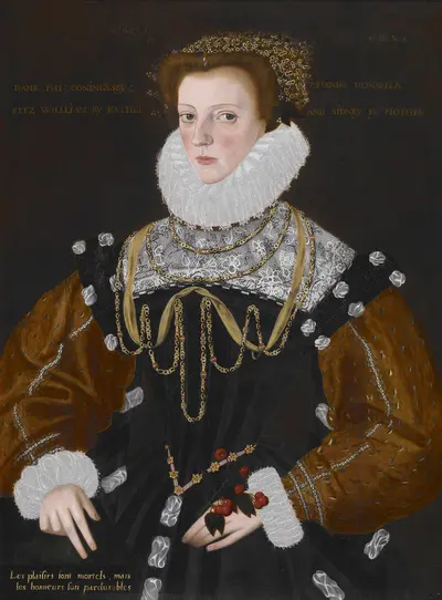 Lady Philippa Coningsby — George Gower