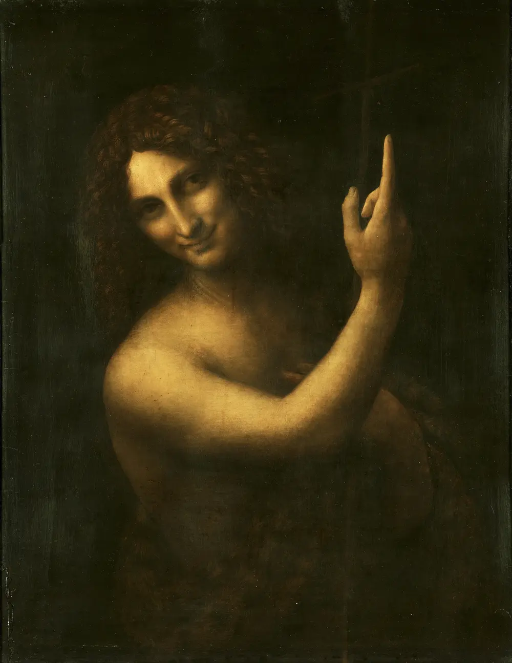 Saint John the Baptist — Leonardo da Vinci