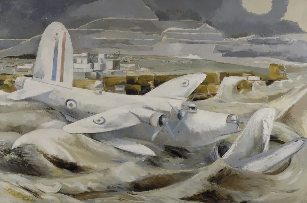 Defence of Albion (Art. IWM ART LD 1933) — Paul Nash