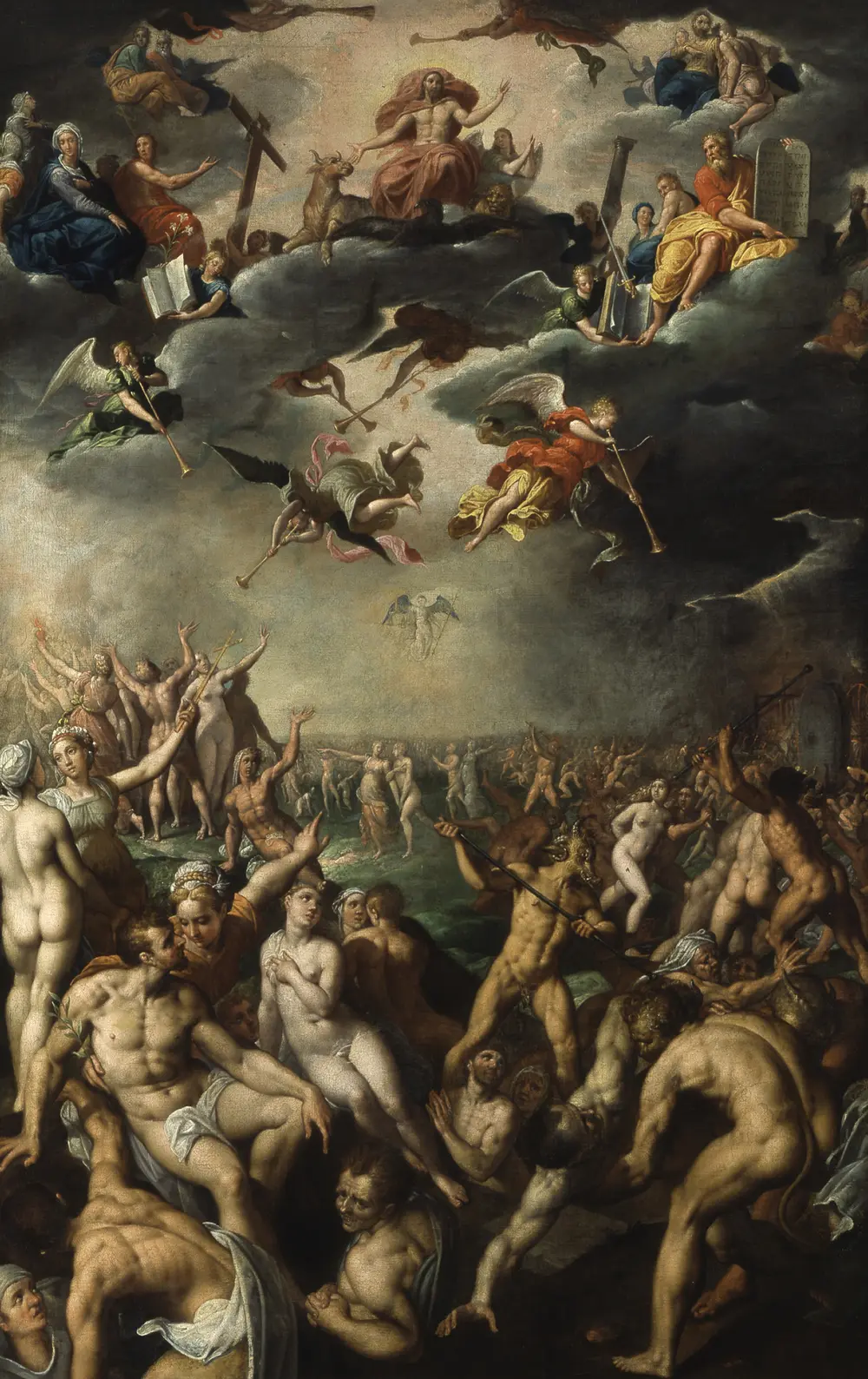 The Last Judgement — Jacob de Backer (Flemish, 1545-1595)