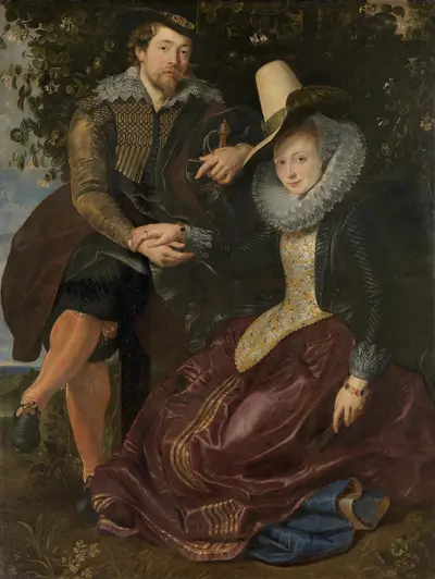 Rubens and Isabella Brant in the honeysuckle bower