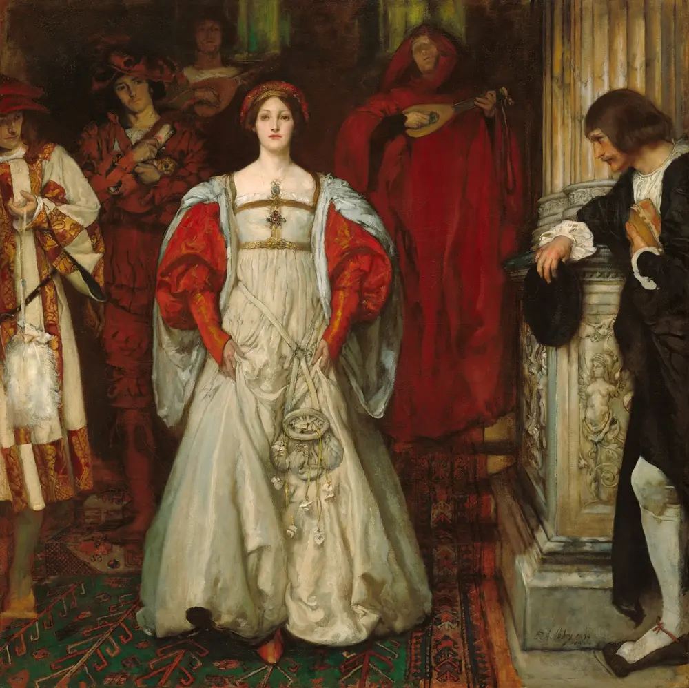 "Who Is Sylvia? What Is She, That All the Swains Commend Her?" — Edwin Austin Abbey