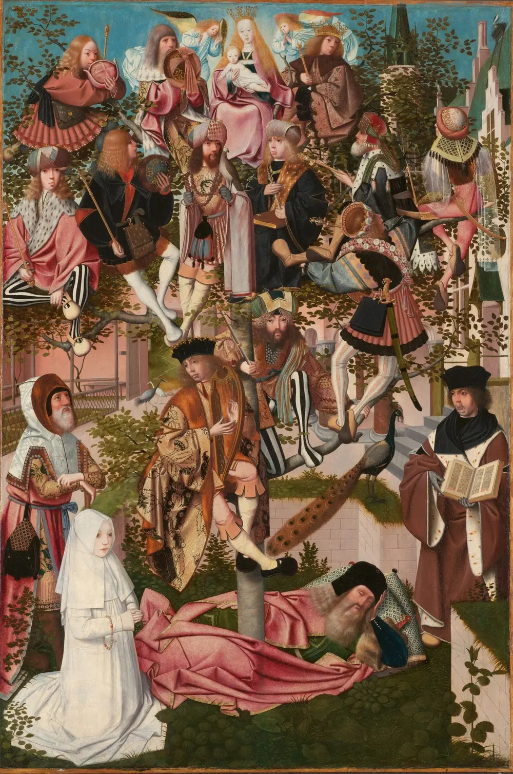 The Tree of Jesse — circle of Geertgen tot Sint Jans