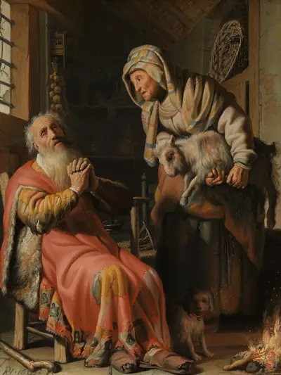 Tobit and Anna with the Kid