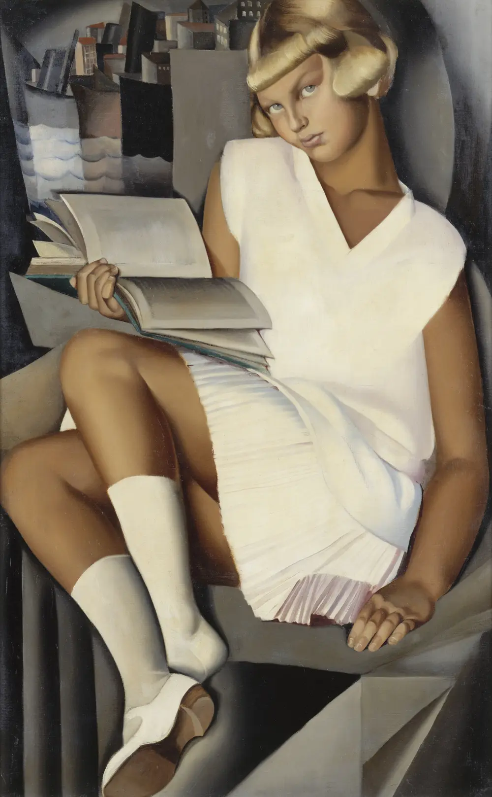 Kizette in Pink — Tamara de Lempicka