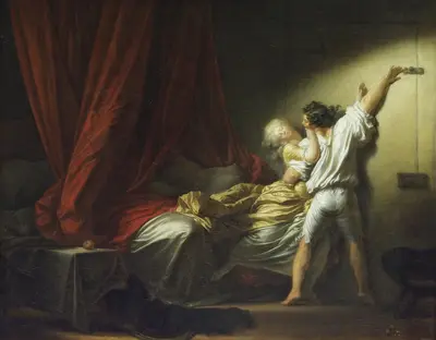 The Lock — Jean Honoré Fragonard