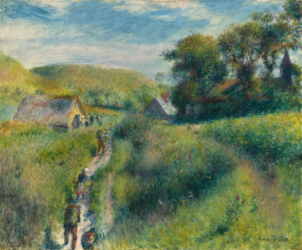 The Grape Pickers — Pierre-Auguste Renoir