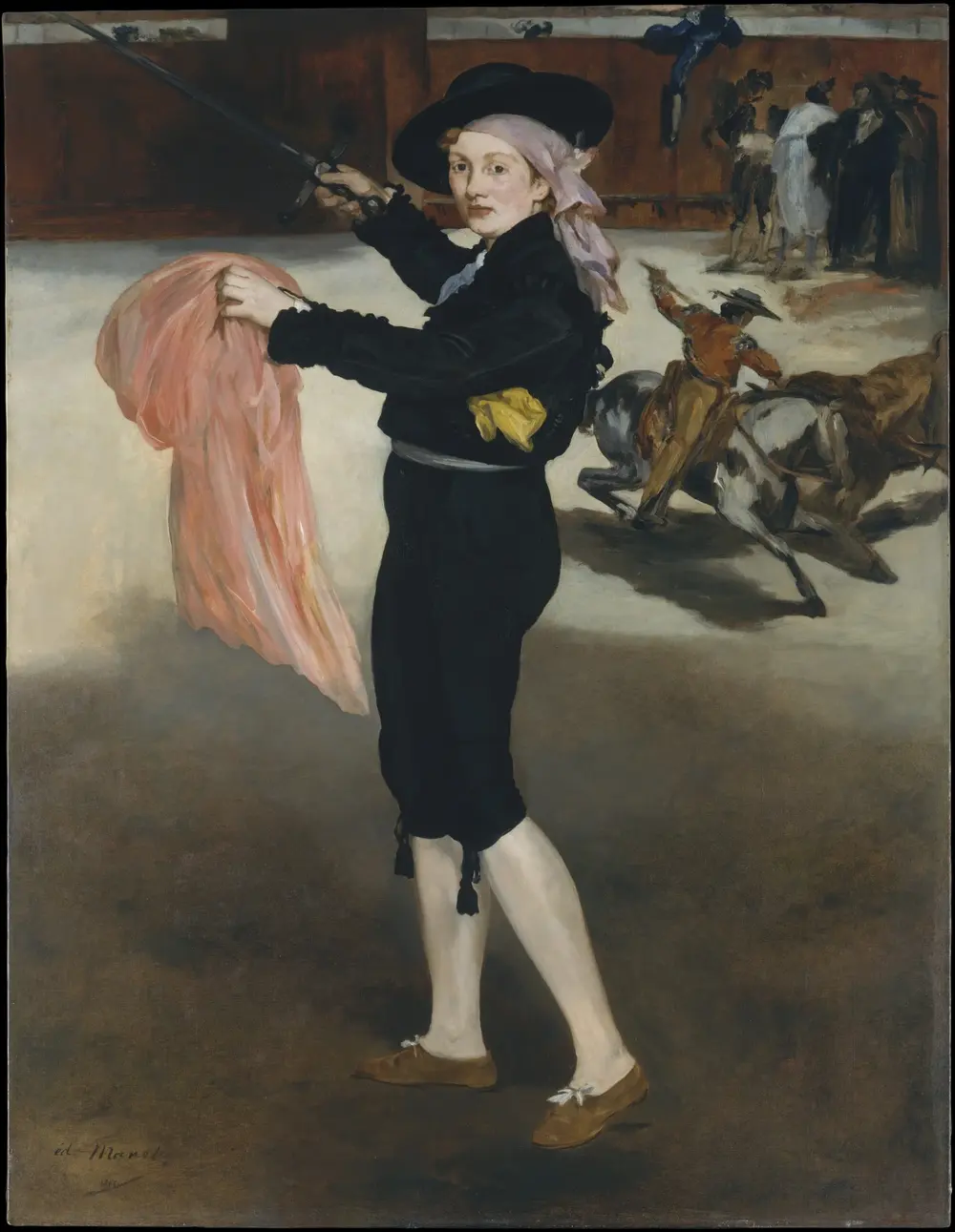 Mademoiselle V. . . in the Costume of an Espada — Édouard Manet