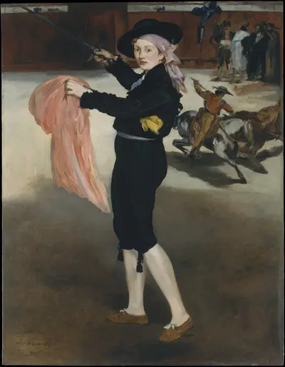 Mademoiselle V. . . in the Costume of an Espada