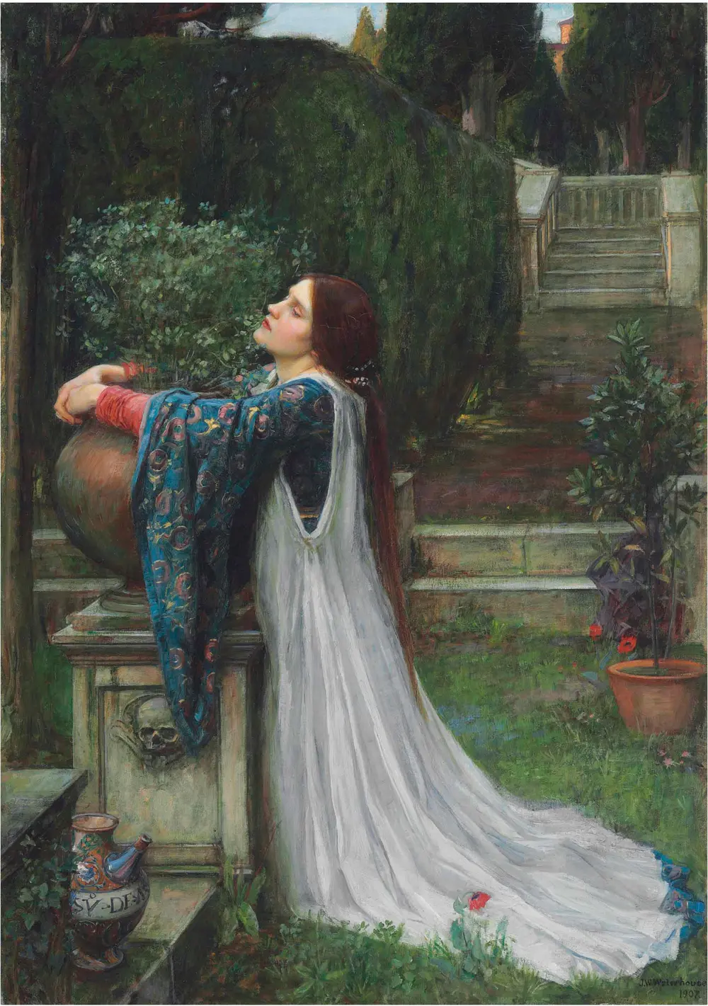 Isabella and the pot of basil — John William Waterhouse