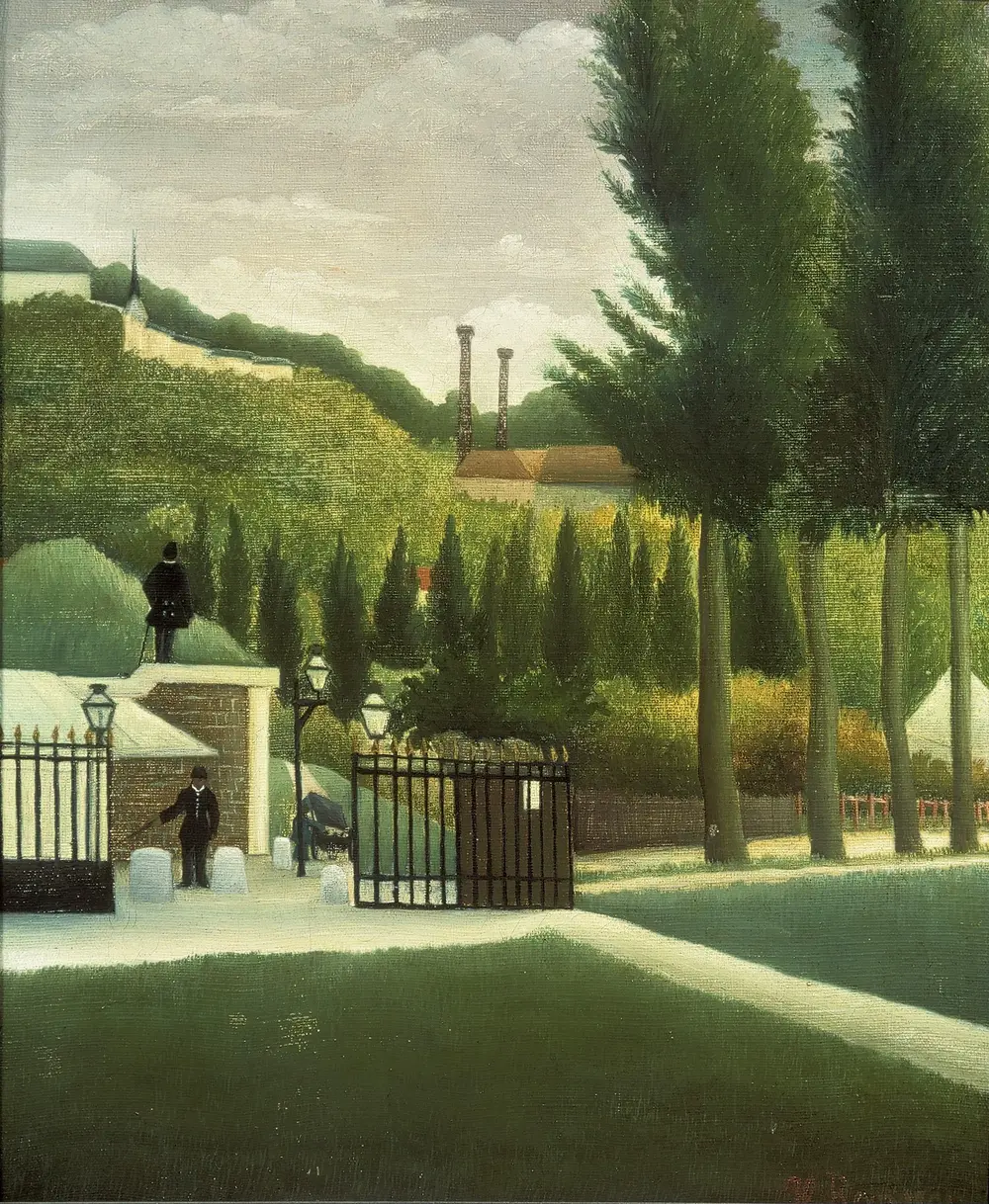 Toll Gate/The Customs Post — Henri Rousseau