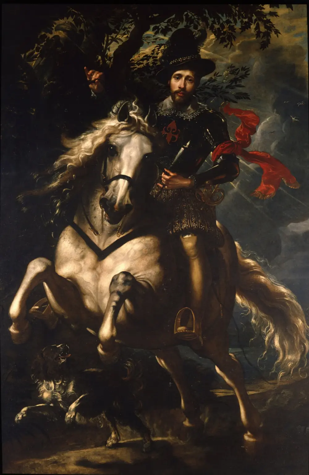 Equestrian Portrait of Giancarlo Doria — Peter Paul Rubens