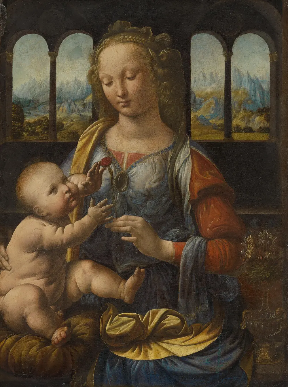 Madonna of the Carnation — Leonardo da Vinci
