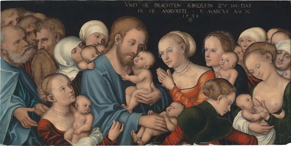 Christ blessing the Children — Lucas Cranach the Elder