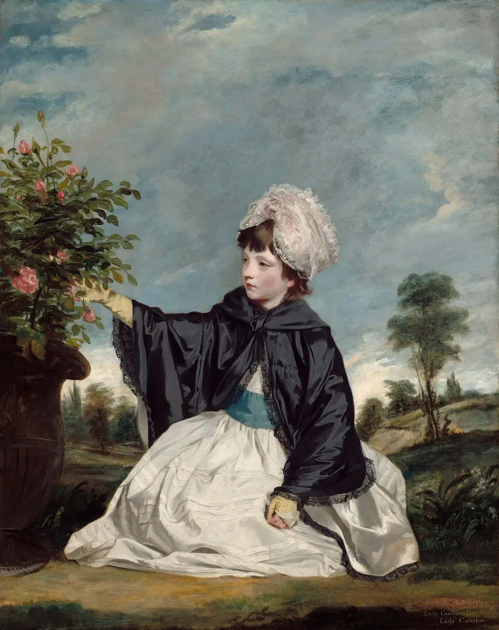 Portrait of Lady Caroline Howard — Joshua Reynolds