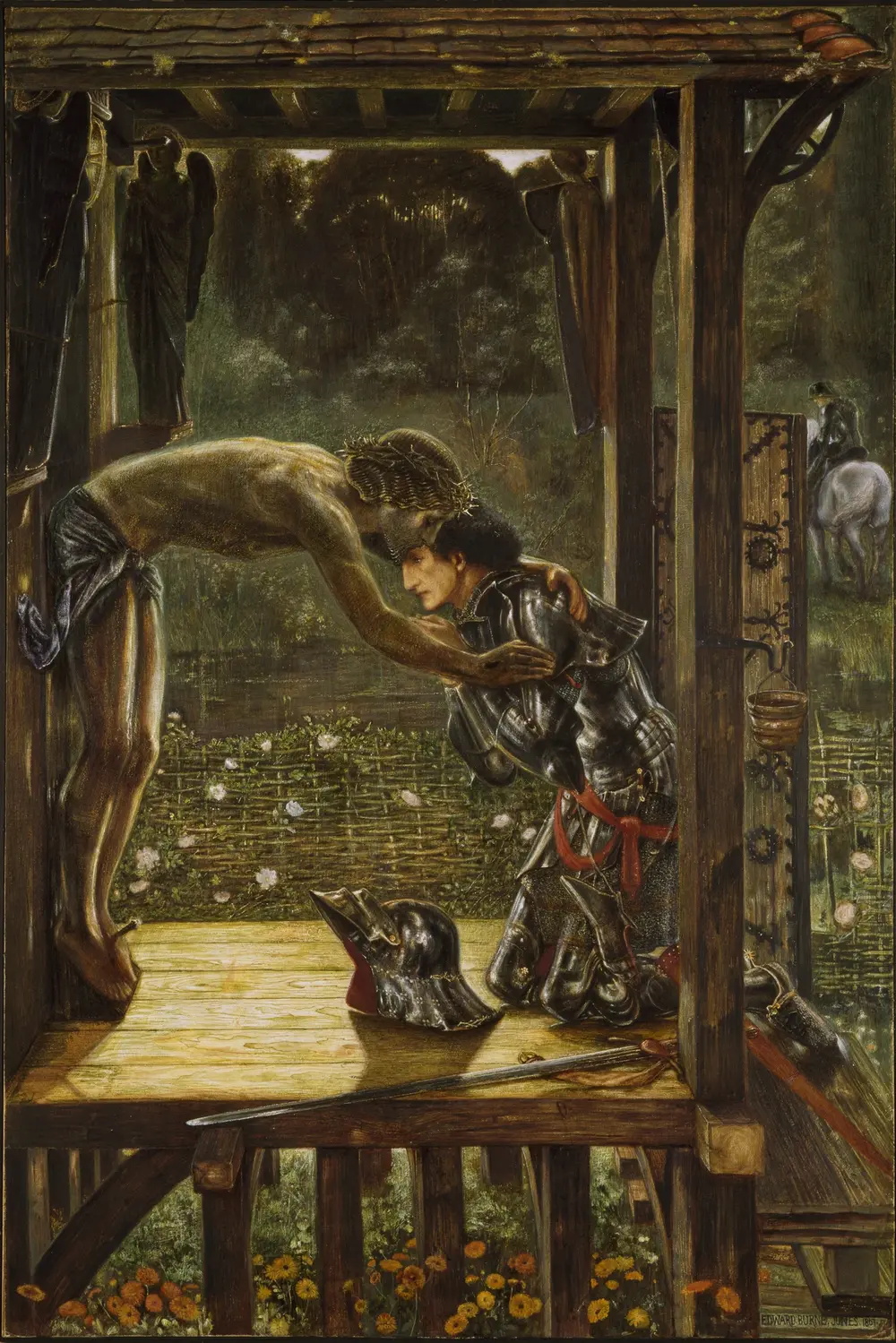The Merciful Knight — Эдвард Бёрн-Джонс