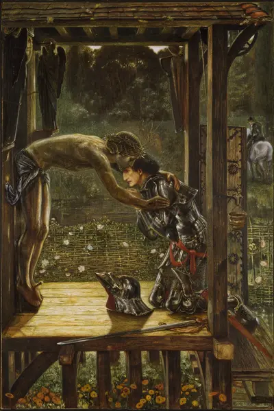 The Merciful Knight — Эдвард Бёрн-Джонс