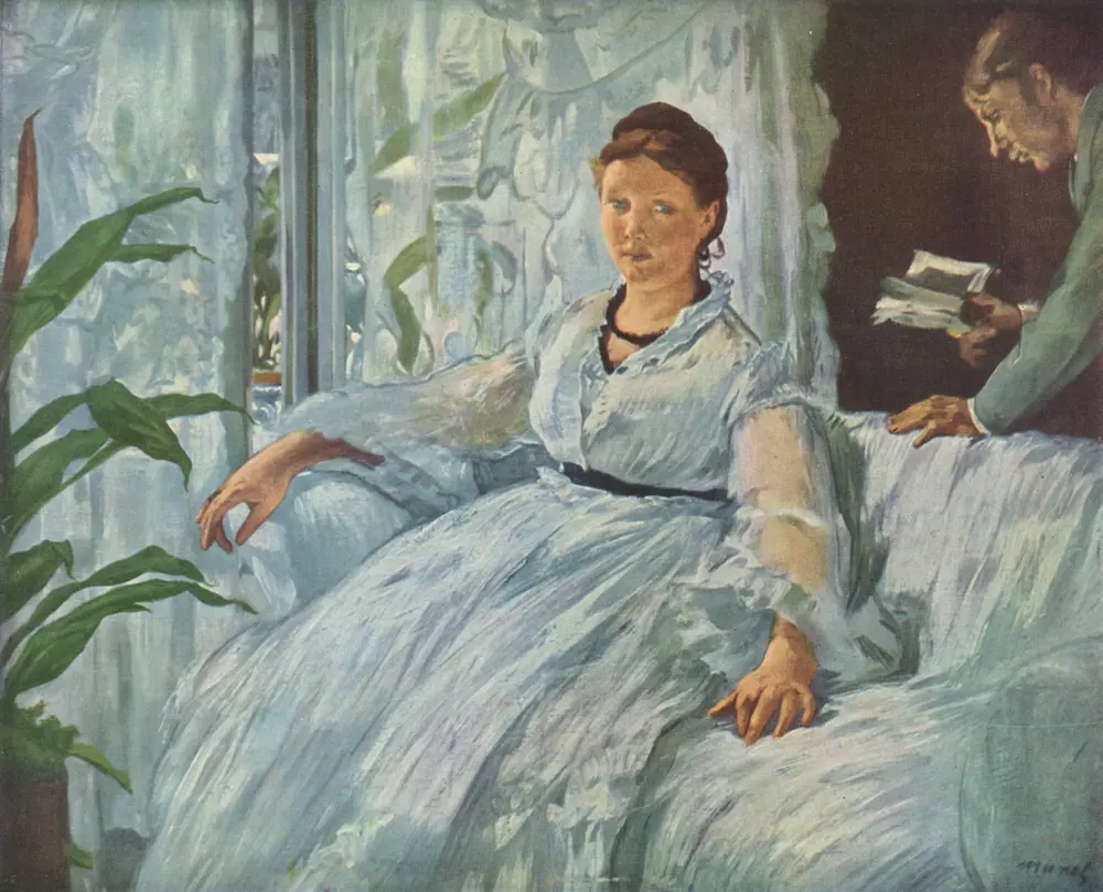 The Reading — Édouard Manet