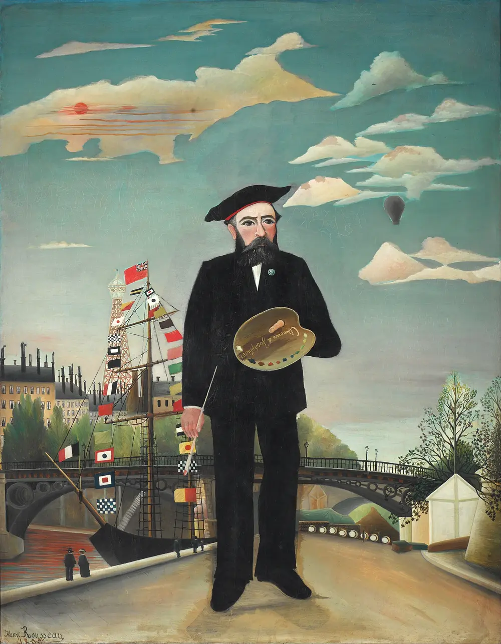 Myself: Portrait – Landscape — Henri Rousseau