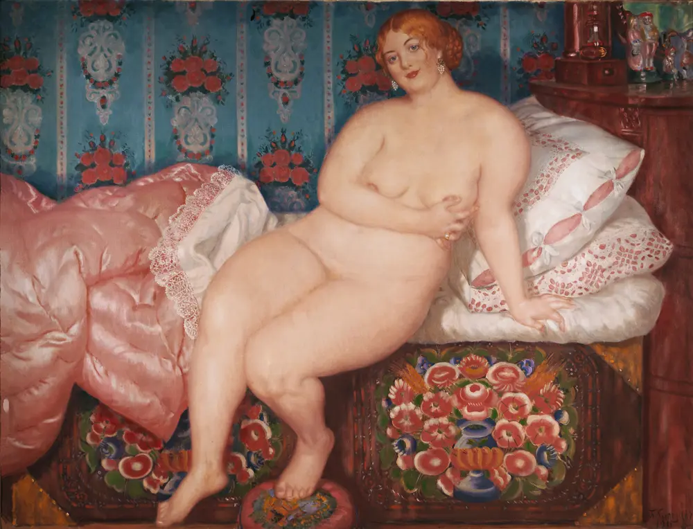 The Beauty (Krasavitsa) — Boris Kustodiev