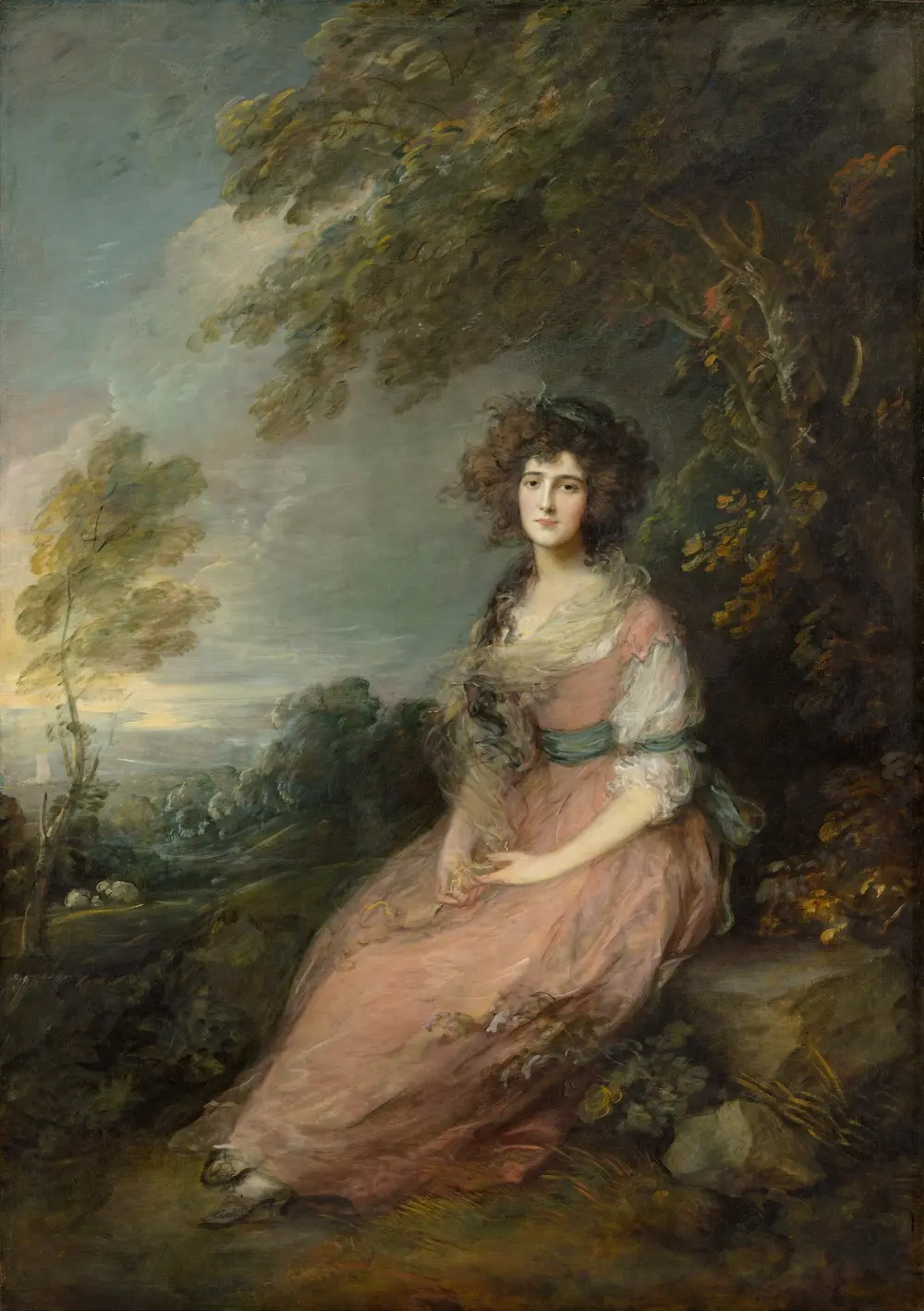 Mrs. Richard Brinsley Sheridan — Thomas Gainsborough