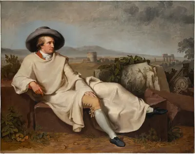 Goethe in the Roman Campagna