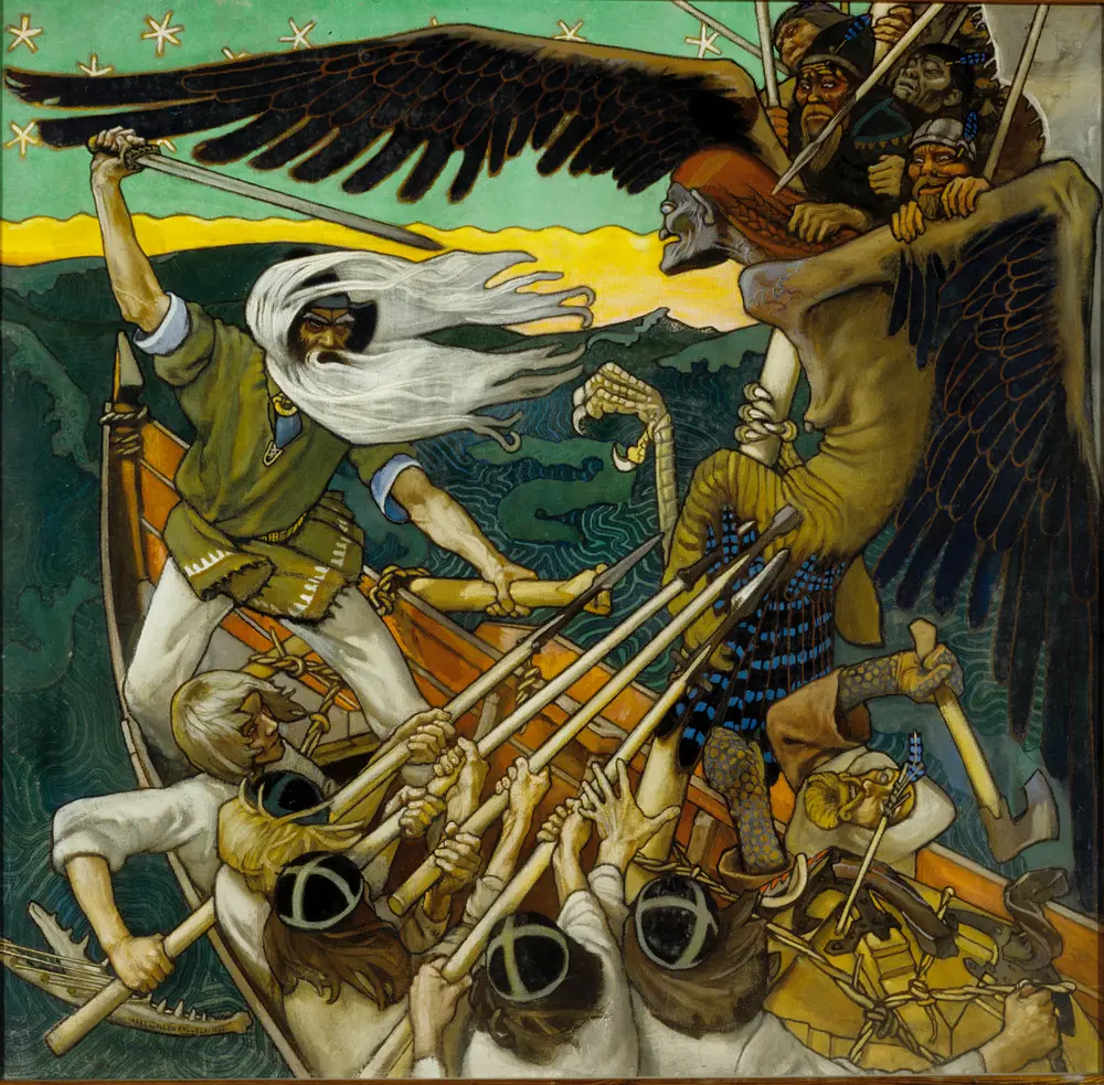 The Defense of the Sampo — Akseli Gallen-Kallela