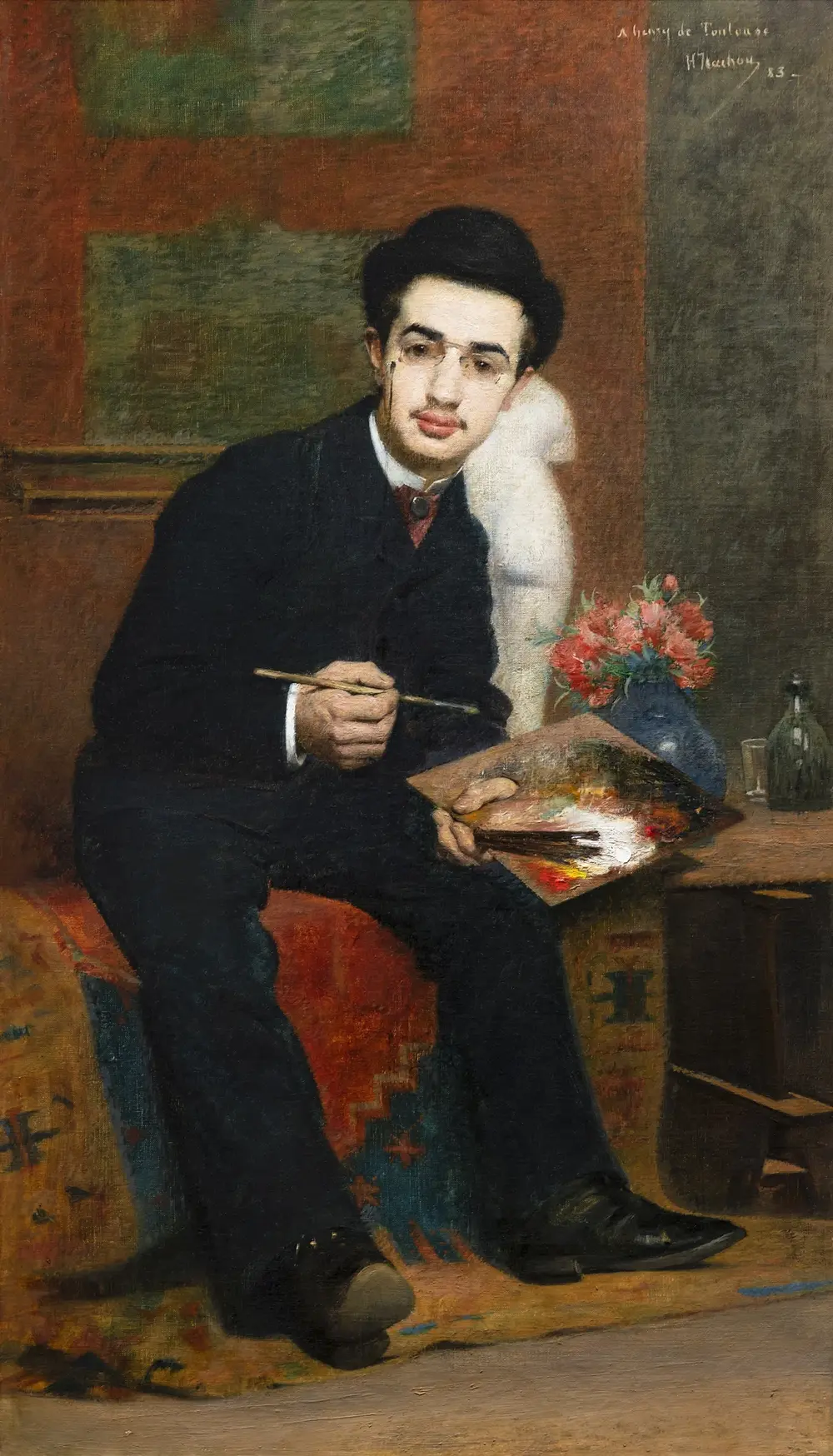 Portrait of Henri de Toulouse-Lautrec — Henri Rachou