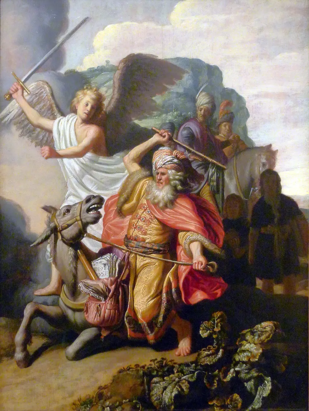 Balaam and the Ass — Rembrandt van Rijn
