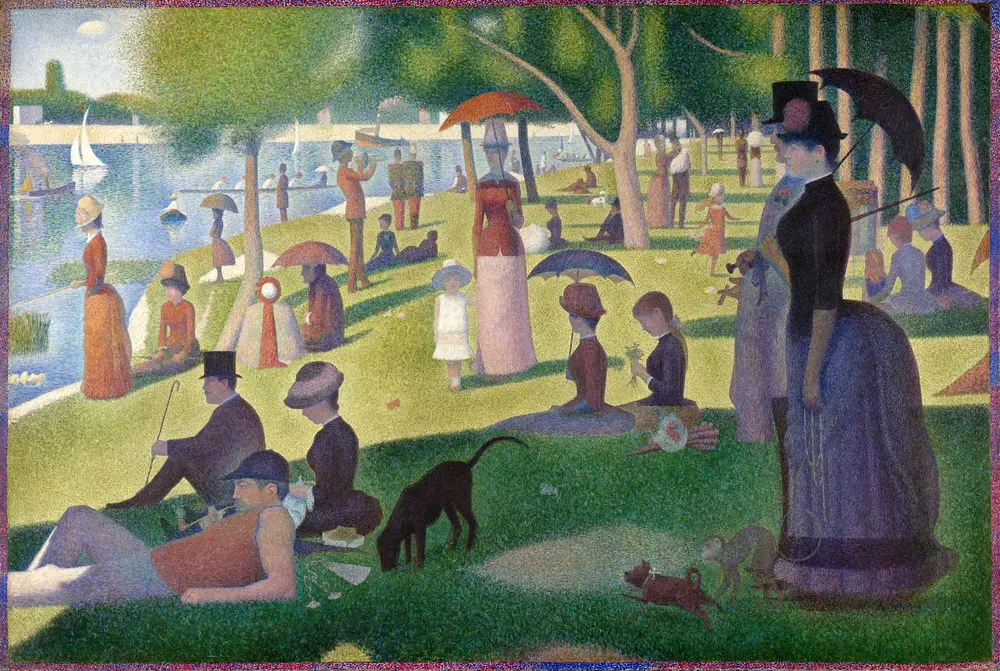 A Sunday on La Grande Jatte -- 1884 — Georges Seurat
