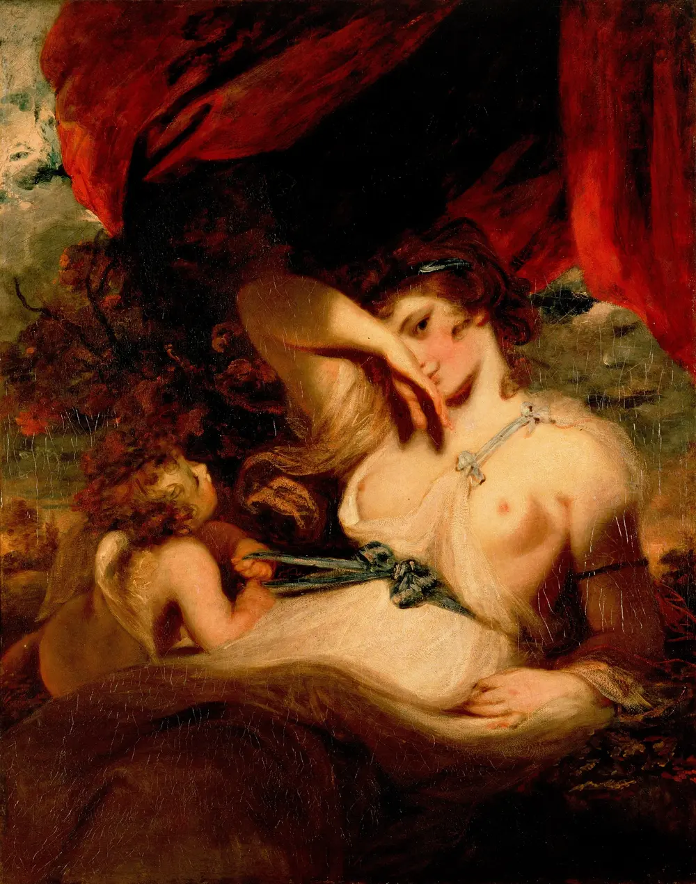 Cupid Untying the Zone of Venus — Joshua Reynolds