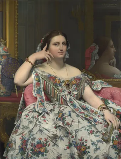 Madame Moitessier — Jean Auguste Dominique Ingres