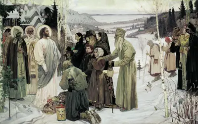 Holy Rus (Saint Russia) — Nesterov Mikhail Vasilyevich