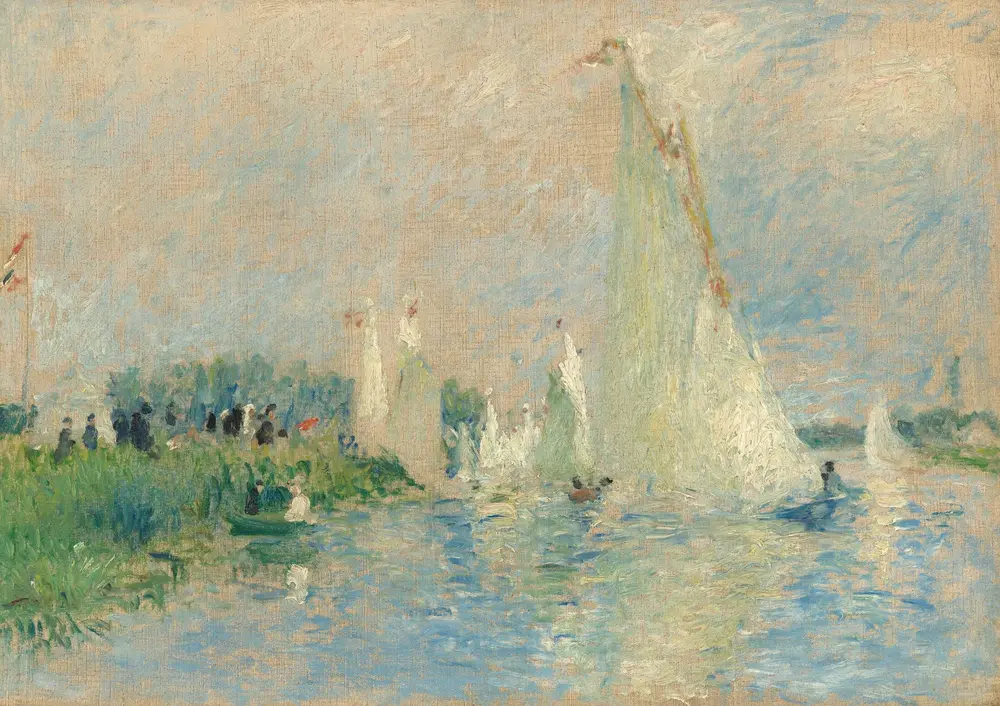 Regatta at Argenteuil — Pierre-Auguste Renoir