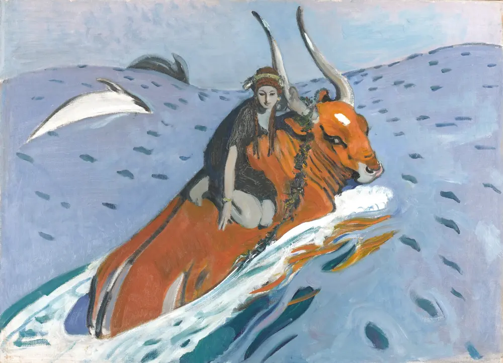 The Rape of Europa — Valentin Alexandrovich Serov