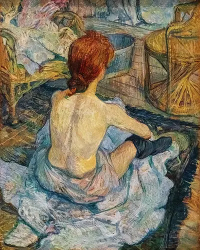 Rousse / The Toilette — Henri de Toulouse-Lautrec