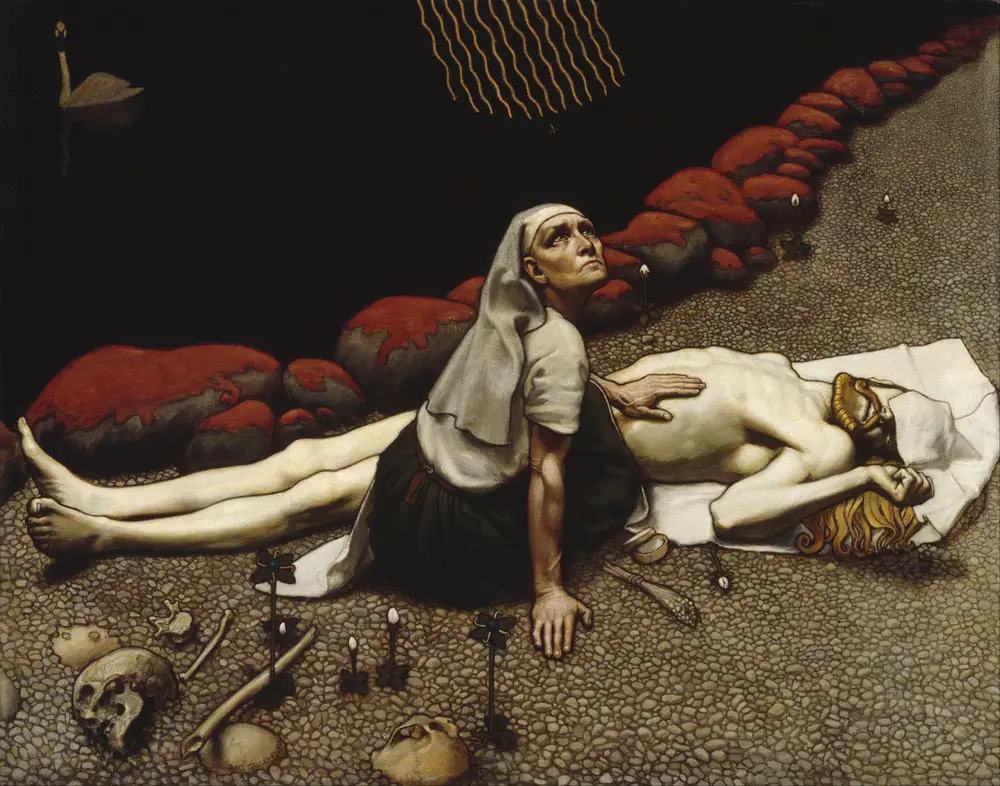 Lemminkäinen's Mother — Akseli Gallen-Kallela