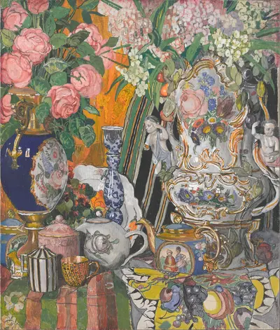 Porcelain and Flowers