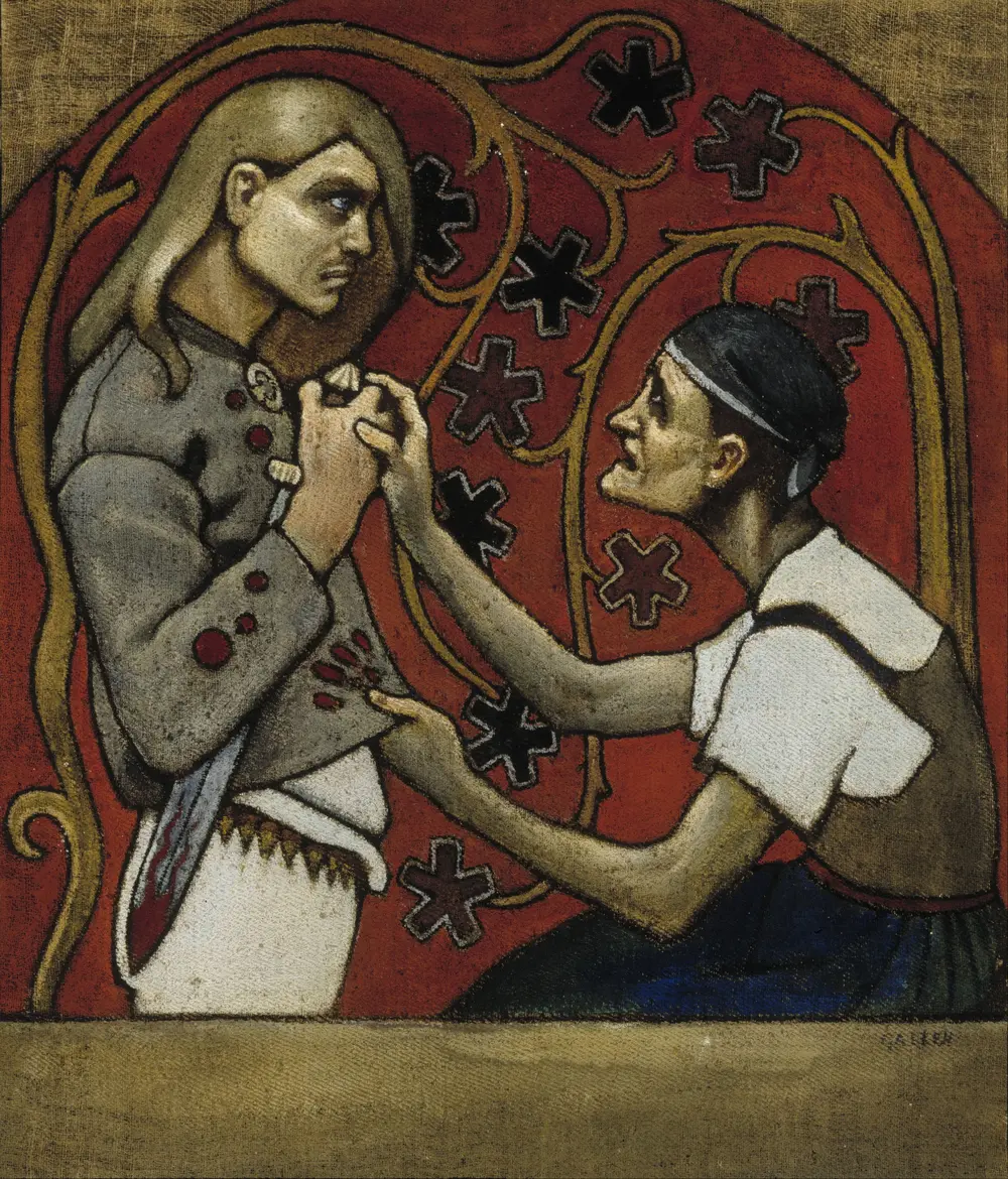 The Fratricide — Akseli Gallen-Kallela