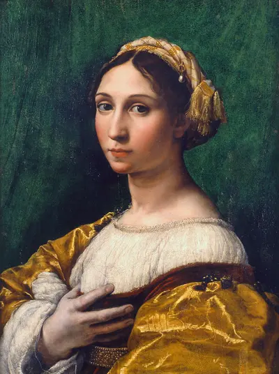 Portrait of a young woman — Giulio Romano