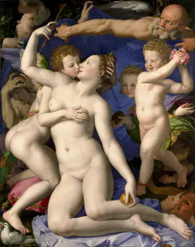 Venus, Cupid, Folly and Time [Allegory of the Triumph of Venus]