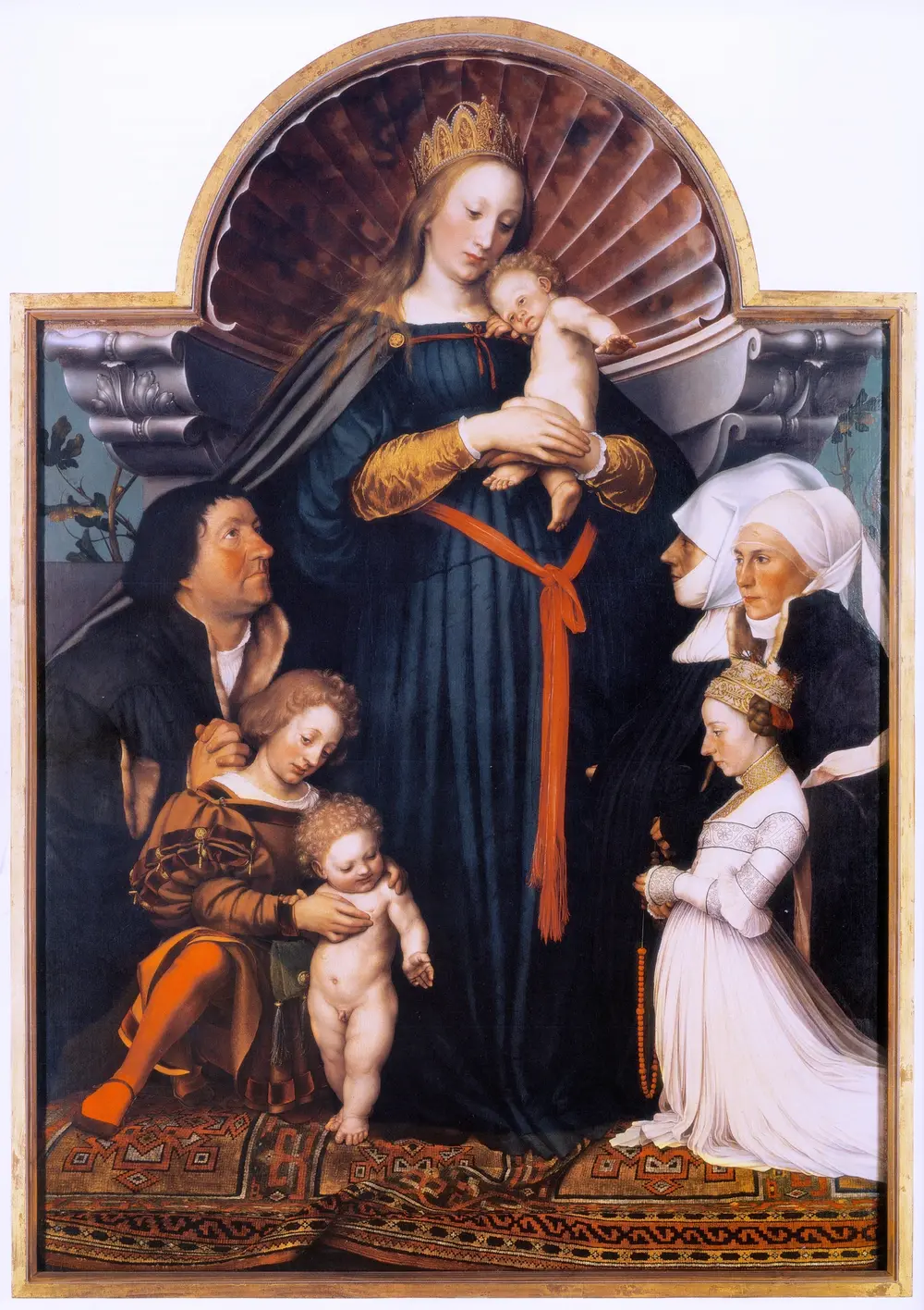 Darmstadt Madonna — Hans Holbein the Younger