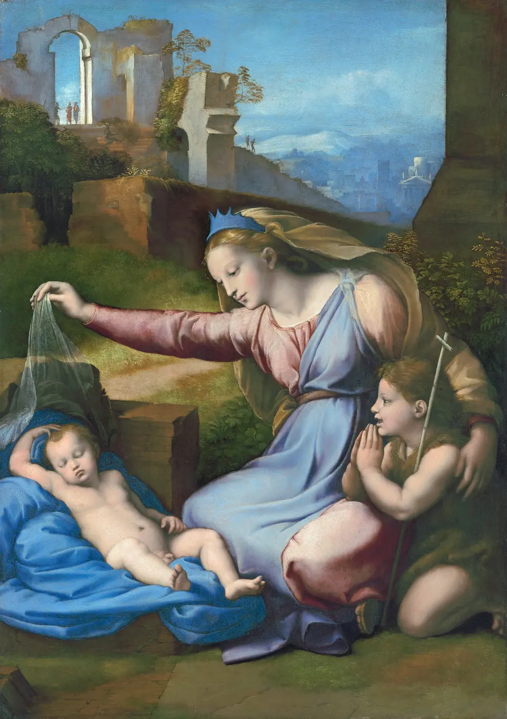 Madonna with the Blue Diadem — Raphael