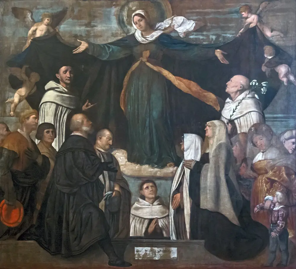 The Virgin of Carmel — Moretto da Brescia
