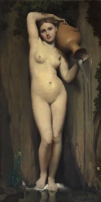 The Spring — Jean Auguste Dominique Ingres
