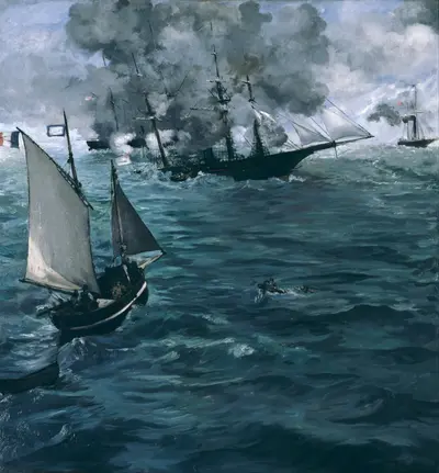The Battle of the Kearsarge and the Alabama