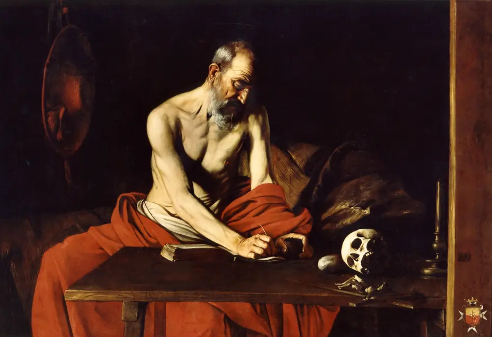 Saint Jerome Writing — Caravaggio