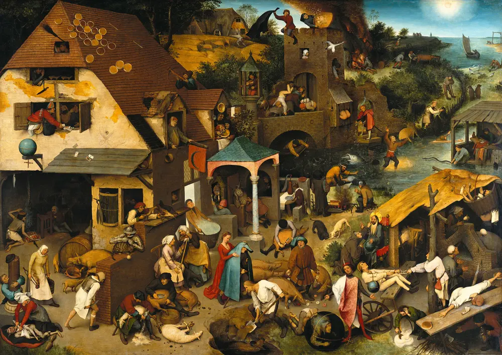 Netherlandish Proverbs — Pieter Bruegel the Elder