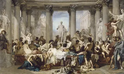 The Romans of the Decadence — Thomas Couture